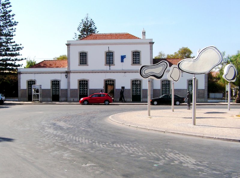 TAVIRA (Distrikt Faro), 01.10.2005, Bahnhof Tavira