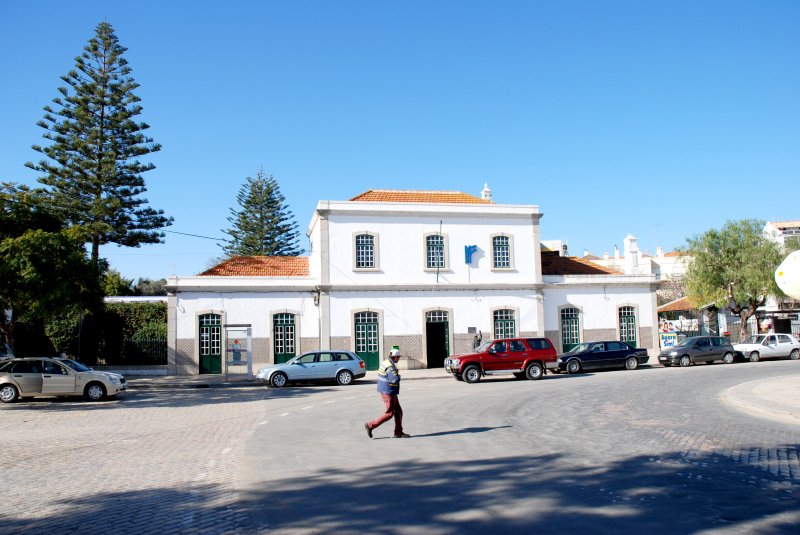 TAVIRA (Distrikt Faro), 19.01.2007, Bahnhof Tavira