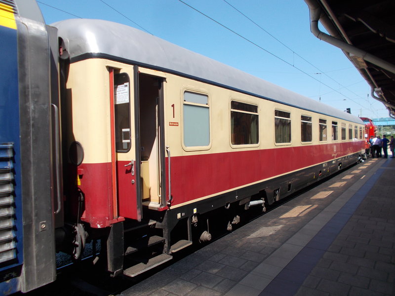 Tee Wagen Bauart Avmz Am 26 Mai 2018 In Bergen Rugen Im Sonderzug