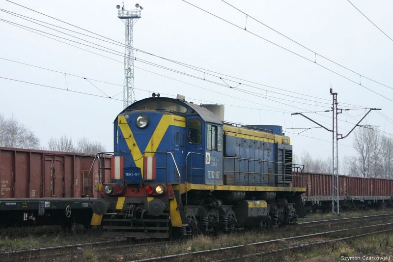 TEM2-187 PTKiGK Zabrze in Czechowice-Dziedzice am 06.01.2007