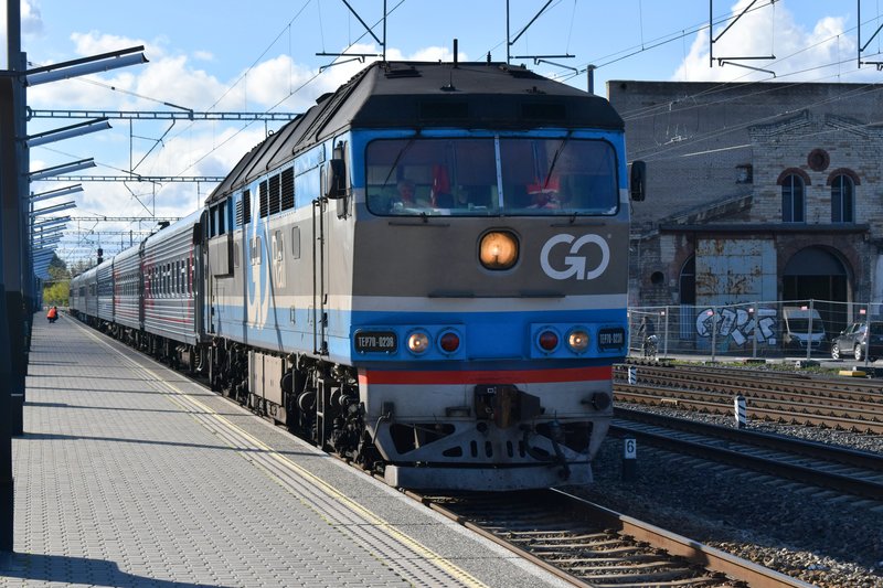 Tep70 0236 Go Rail Mit D 34aj Moskau Oktiabrskaia Tallinn In