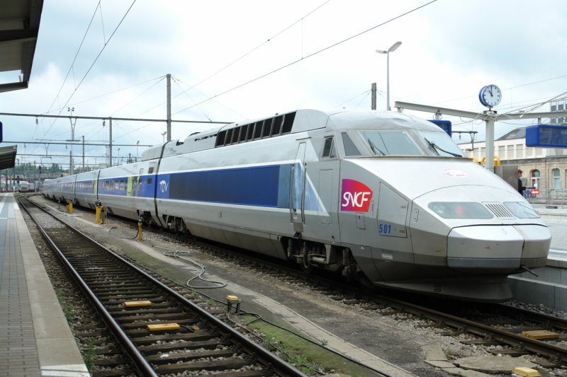 TGV 501 in Luxemburg HBF.
