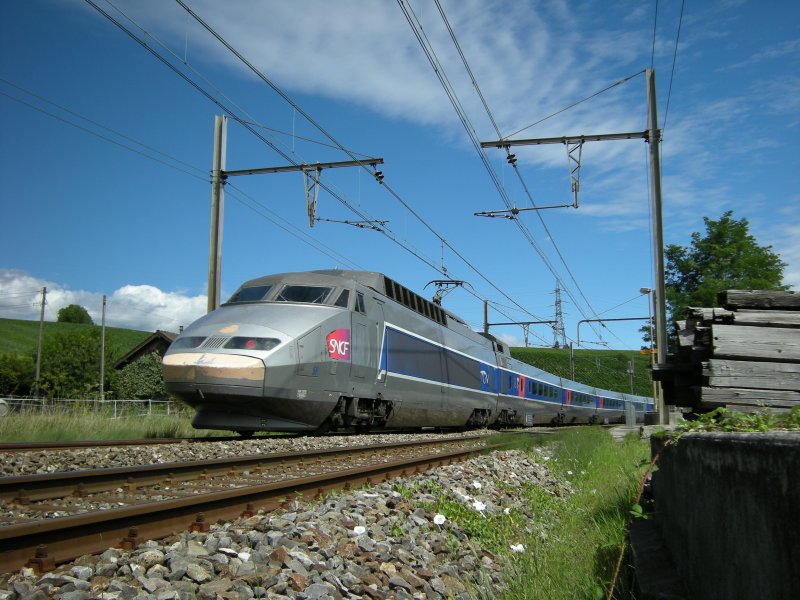 TGV 6565 Paris - Genve bei der Russin am 5. August 2008
 