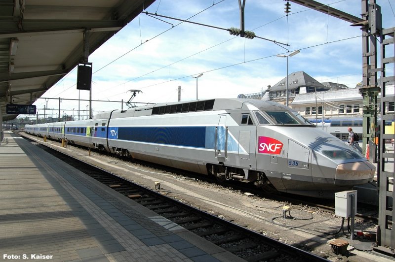 TGV in Luxembourg Gare (10.05.2008)