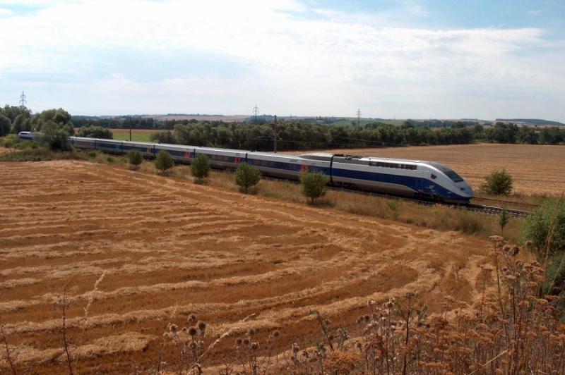 TGV POS 4401 am Testring von Velim (CZ) 17.08.04