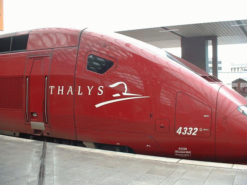 Thalys 4332 am 10.09.2002 in Kln Hbf.