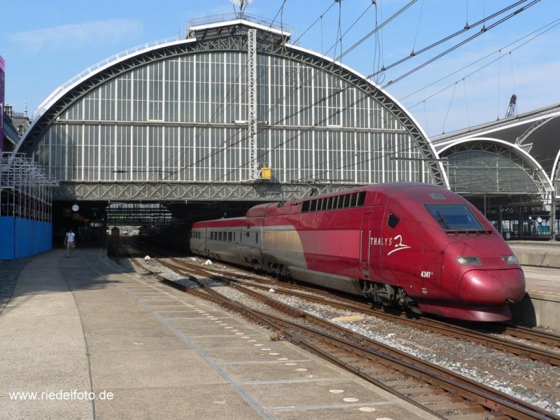 Thalys in Amsterdam CS