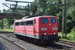 DB Cargo AG, Mainz mit der Railpool Lok '151 1260' (NVR: '91 80 6151 126-0 D-Rpool') am 27.05.24 Höhe Bahnhof Hamburg-Harburg.