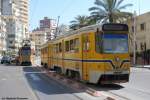 Wagen 119 und 120 der Yellow Line in Alexandria.
