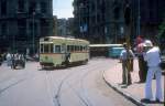 Kairo Tw 117 (+ Bahnfotografen) Hauptbahnhof am 20. Juni 1977.