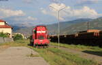 T669 1054 beim Umsetzen in Elbasan 28.8.21