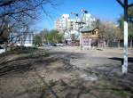 Mendoza, Argentinien: 25.08.2008 Blick auf den Schmalspurbahnsteig.