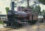 Australien / Bild ab Dia - Dampflok 71 im Rail Transport Museum in Bassendean bei Perth in November 1984