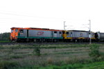 Walkers/ASEA JAE29-3B 3900 Class locomotives in fromt of a mile long coal transport.