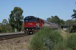 IC 8309 kommend von Melbourne Southern Cross durchfahrend nach Seymour
