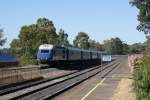 XPT Zug 624 der Firma Country Link. Braust tglich einmal in Tallarook durch. Service fhrt von Melbourne Southern Cross ( ab 08.30 ) nach Sydney Central Station ( an 19.54 )
