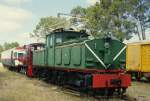 Australien / Bild ab Dia - E-Lok im Rail Transport Museum in Bassendean bei Perth in November 1984