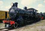 Australien / Bild ab Dia - Dampflok Fs 460 im Rail Transport Museum in Bassendean bei Perth in November 1984