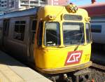 Eine EMU = Electric Multiple Unit am 26.03.08 in Roma Street Station, Brisbane, QLD.