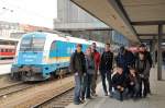 Gruppenfoto II: vlnr: ALEX, Lars & Lars, Sebastian, Dennis, Helmut, nochmal Sebastian, sowie unten Korbi, Tobi und nochmal Alex. Viele Gre gehen an den Lastabwurf und an unseren Hoffotograf Jobst.