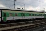 Der Halbgepckwagen BDbmrsee (51 54) 82-70 099-1 der CD ist am 24.7.2010 im ALX 353 nach Prag eingereiht.