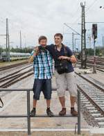 Lustig wars! Gut zu sehen hier bei Thomas und Kevin.