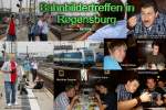 Community Collage von Bahnbildertreffen in Regensburg.