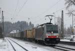 186 284 mit einem KLV auf dem Weg nach Kufstein.