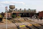 CFV3V Rundschuppen im Depot Mariembourg am 25.Juli 2026.