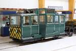 CFV3V 2.06, Draisine d'inspection de Type 2 (ex SNCB, Hersteller: Alpha Klinkhamers,, Baujahr: 1928) am 25.Juli 2026 im Mus�e du Chemin de Fer � vapeur in Treignes.
