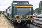 SPD VB 205 (ex SNCB 551.30, Hersteller: AC Luttre, Baujahr: 1963, 1973 bei�CW Mechelen�modernisiert) am 26.Juli 2026 in Baasrode-Noord.