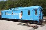 PFT/CFB Generatorwagen 50 88 92 66 907-0 D-GEN (77023, Umbau 1972 aus Type PW-D 14m) am 24.Juli 2026 im CFB Gare Spontin.