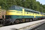 PFT/CFB 5205 ex 202.005, (Hersteller: Anglo-Franco-Belge (AFB), Fabr.Nr.: 142, Baujahr: 1955, Umbau: Ende der 1970er) am 24.Juli 2026 im CFB Gare Spontin.
