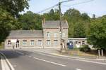 Aufnahmsgeb�ude des CFB Gare de Spontin am 24.Juli 2026.