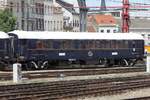 Wagon Lits S1 No. 3309 (F-VSOE 61 87 76-70 309-1) am 23.Juli 2026 als letztes Fahrzeug des VSOE (Venice Simplon Orient-Express) von Amsterdam Centraal nach Venice Santa Lucia in Bruxelles-Midi.