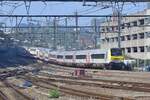 Diese Fuhre fuhr am 04.09.2021 in den Bahnhof Liège-Guillemins ein.