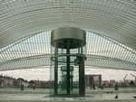 Impressionen vom Bahnhof Liège Guillemins.