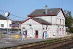 Aufnahmsgeb�ude des Gare de Mariembourg.