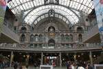 Eingangshalle der Antwerpen-Centraal Station am 26.Juli 2026.