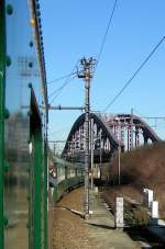 Diese Brcke haben wir etwas zu spt unterfahren, ansonsten htte ich den darber fahrenden Zug mit fotografieren knnen.