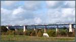 Spätherbst am Göhltalviadukt bei Moresnet in Belgien.