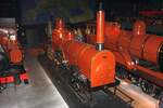 Lok Nummer 2  Pays de Waes  der Compagnie du chemin de fer d'Anvers � Gand par Saint-Nicolas et Lokeren (Hersteller: Gustave De Ridder, Baujahr:1844) am 23.Juli 2026 in der Train World beim Gare