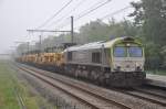 Captrain 6603 mit Güterzug aufgenommen 30/04/2014 am Haltestelle Hoboken-Polder