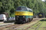 Belgiën, chemin de fer du Bocq
Lok 5205 vom PFT mit Sonderzug, in Spontin
13/8/2021