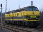 Wie lange noch ? SNCB-Loks 5507 + 5539 stehen an diesem Sonntag in Aachen-West.