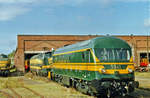 Ex-NMBS 5941 steht am 12 September 2004 in Saint-Ghislain.