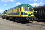Ex-SNCB 5922 steht am 6 Juli 2024 in Baasrode Noord bei der Ausstellung f�r  Scheldeland in Stoom  von der Stoomtrein Dendermonde-Puurs organisiert und kann deswegen lega fotografiert werden.