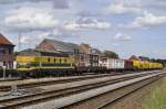 6291 war am 04.08.2012 mit einem Colas-Rail Betonierzug in Mol abgestellt.