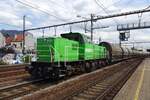 RailTraxx 6481 zieht am 14 Juli 2022 der Zinkerzzug durch Antwerpen-Berchem.