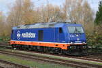 Am Nachmittag des 19.11.2021 war Raildox 76 110-0 zu Gast in Rostock-Bramow.